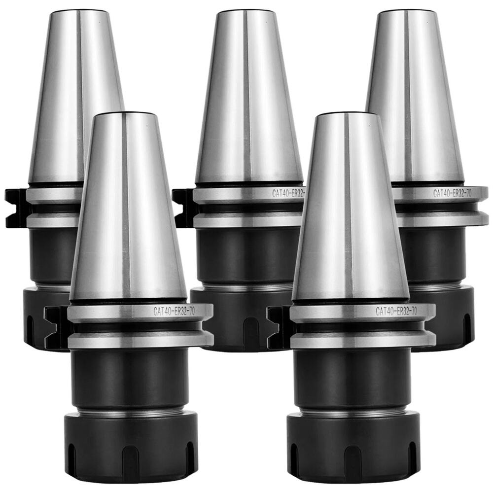 5 PCS Collet Set, CAT40 ER32 Collet Chuck, for CNC Engraving Machine & Milling L